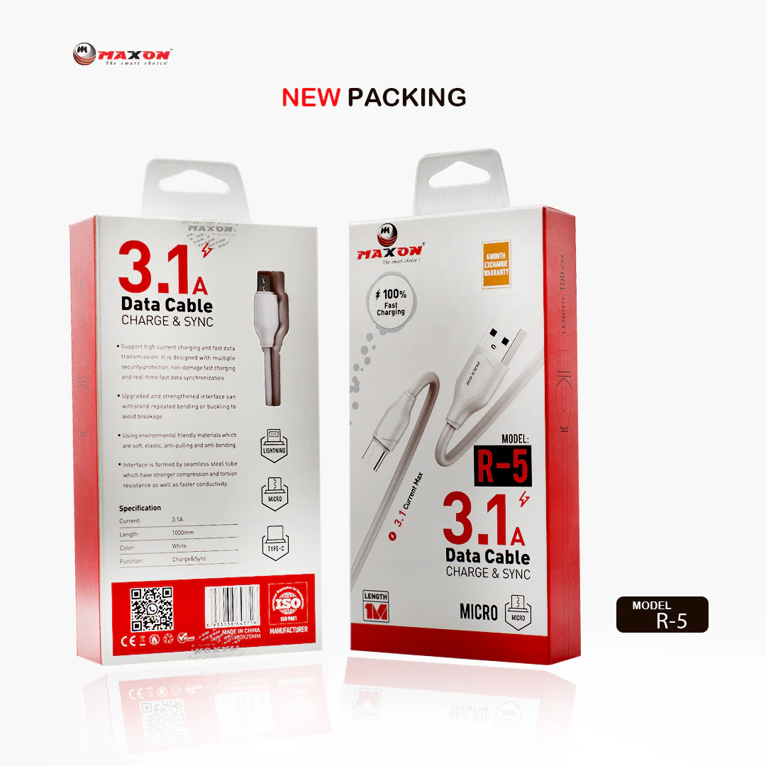 Maxon R-5 Data Cable Flash