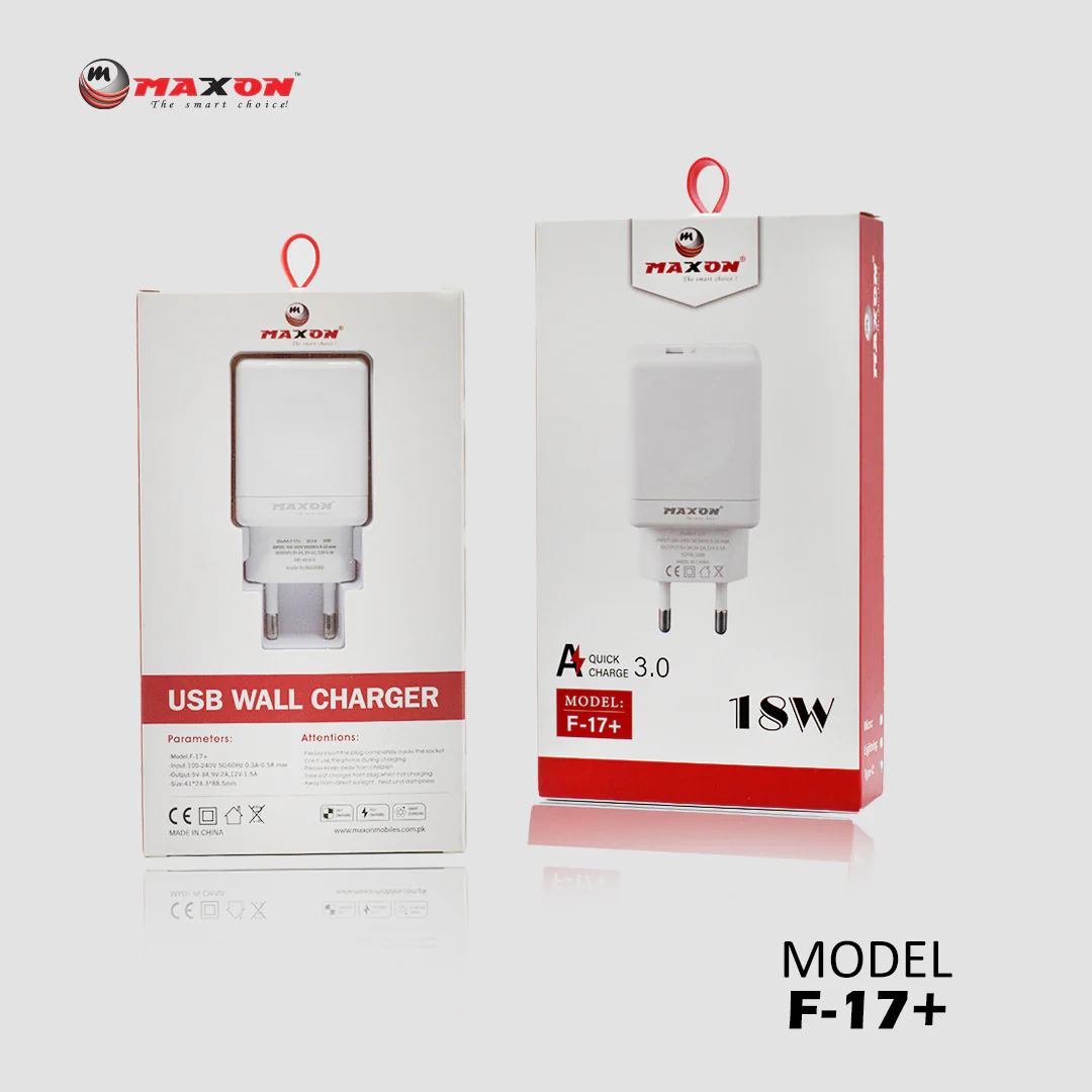 Maxon F-17+ Charger 18W