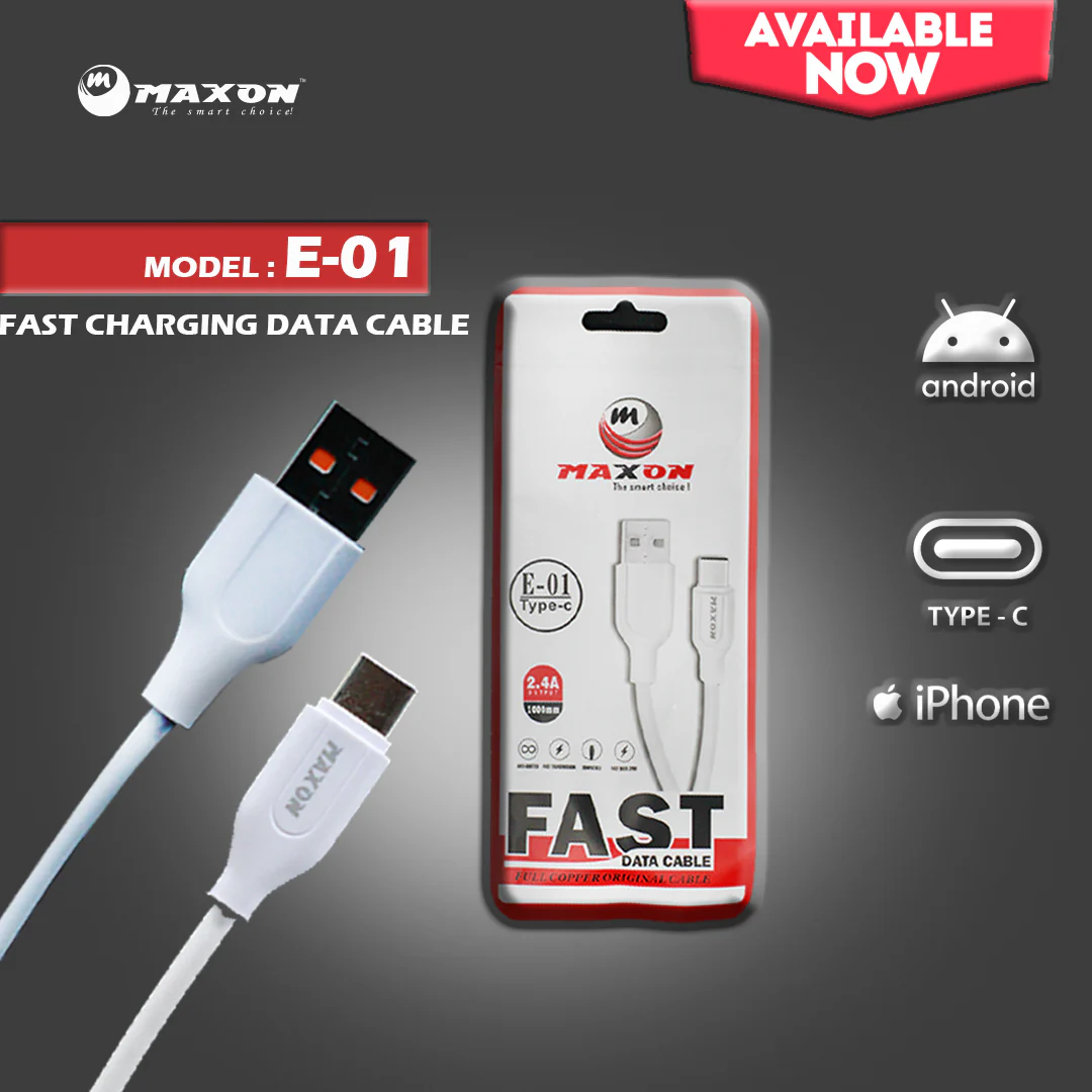 Maxon E-01 Data Cable: High-Performance